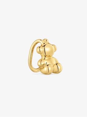Gold Teddy Bear Kids Bag Charm